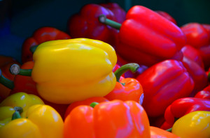 Peppers from Granville Island Public Market Vancouver, BC