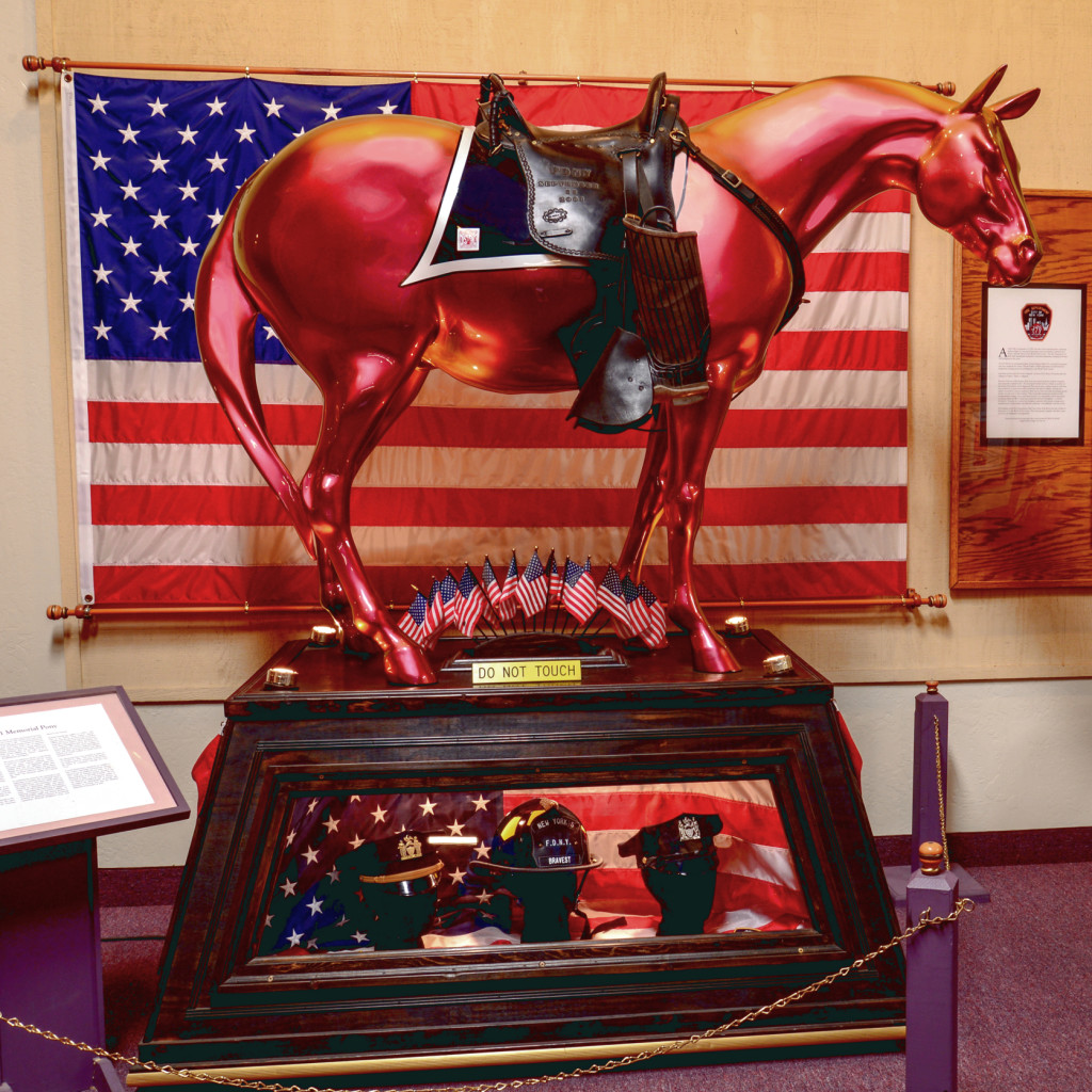 911 Memorial Pony at Fire Museum