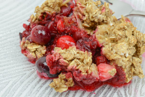 Cranberry Raspberry Cobbler