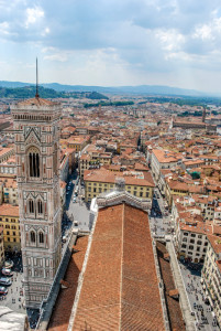 Climbing the Dome in Florence, Italy