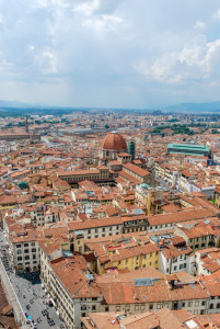 Climbing the Dome in Florence, Italy