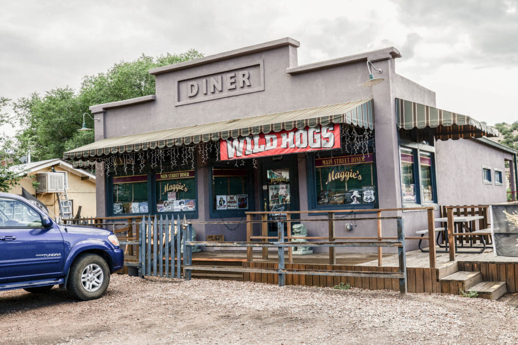 Destination:  Madrid, New Mexico home of with Maggie's Diner