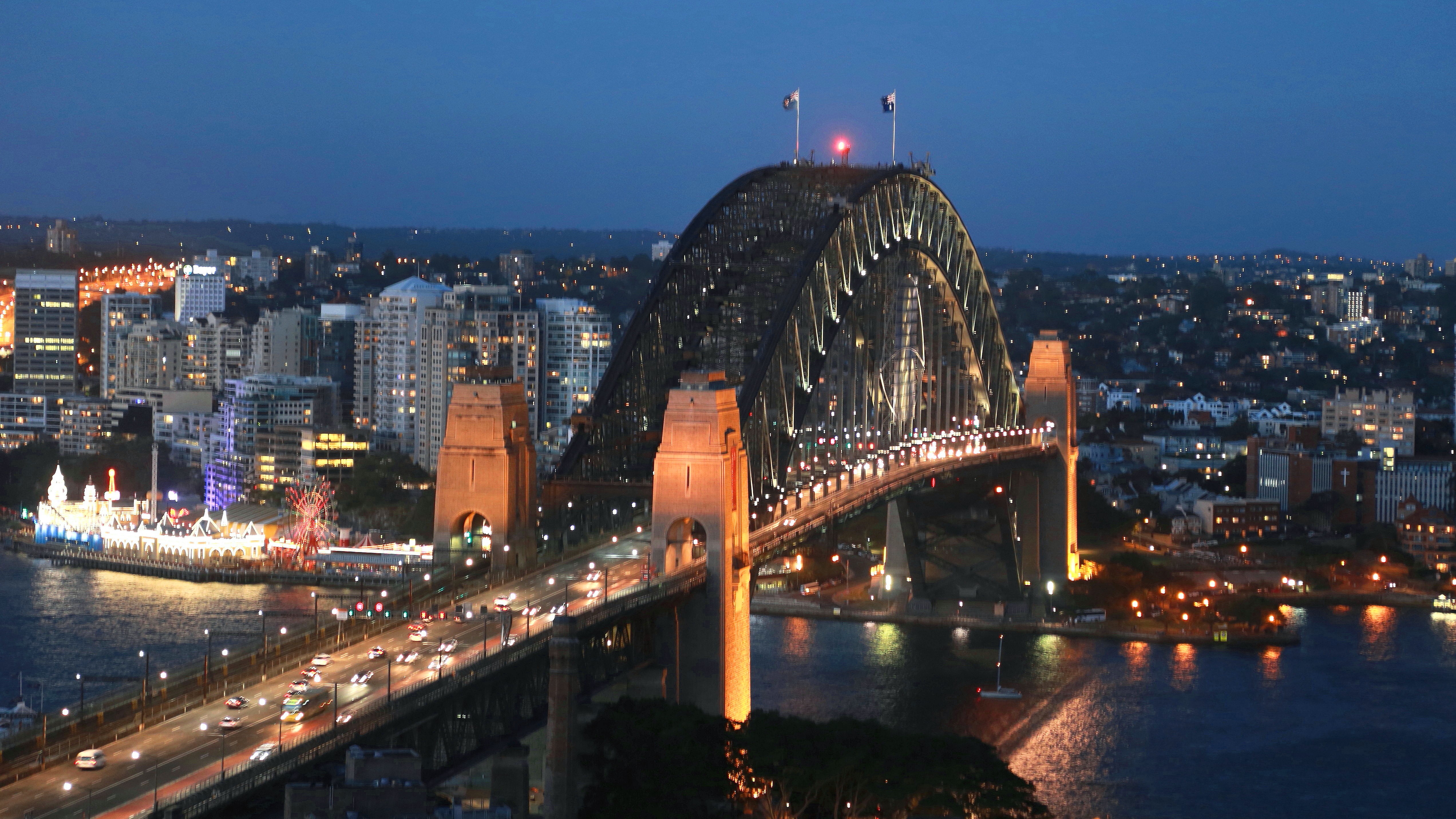 Sydney Harbor Bridge Night