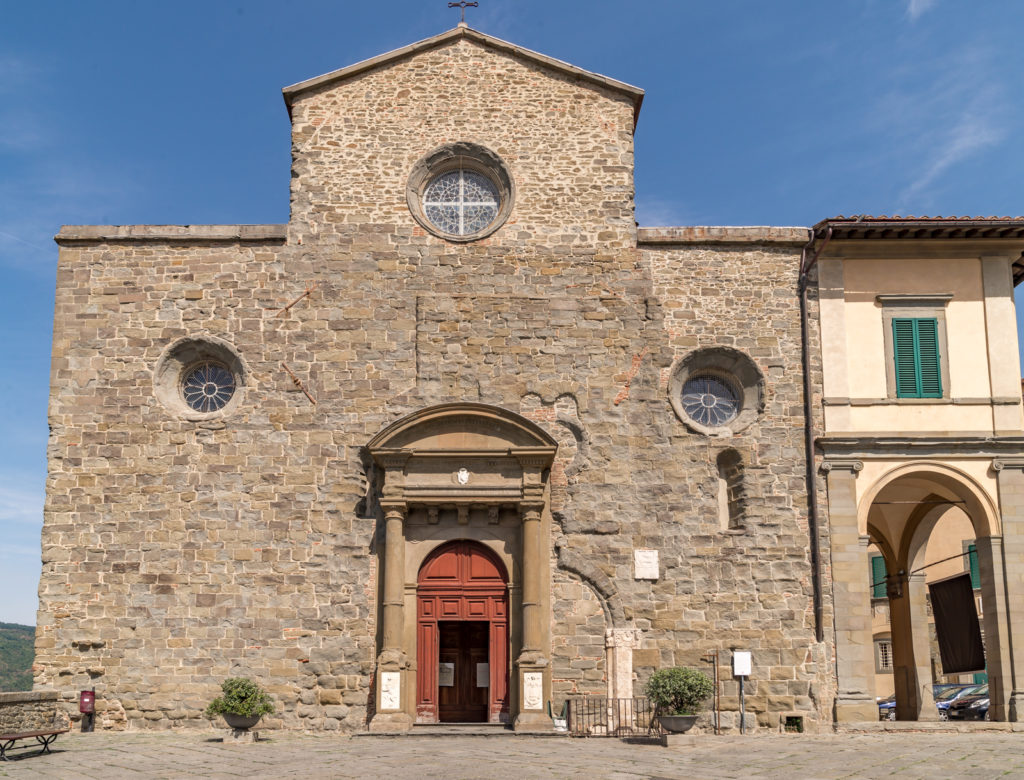 Cortona Cathedral is in one of the Hill Towns of Tuscany