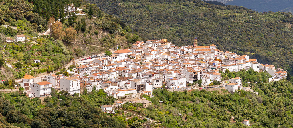 While touring the hill towns of southern Spain.