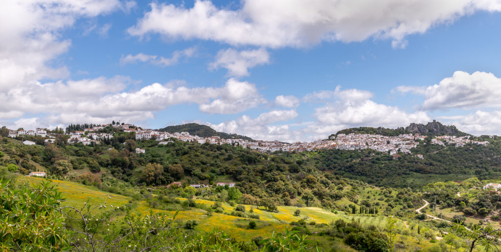 Another of the whitewashed Spanish hill towns of the Andalusia is Gaucin.
